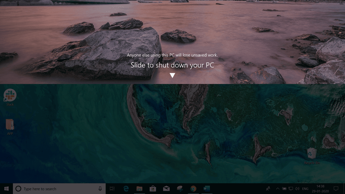 Screenshot-7 اغلاق او قفل ويندوز باستخدام اختصارات لوحة المفاتيح