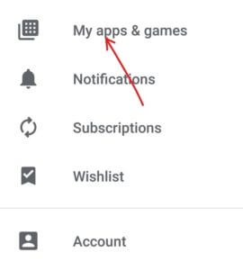 Tap-on-My-apps-and-games-270x300-1 إصلاح لا يمكن إرسال أو تلقي رسائل نصية على Android