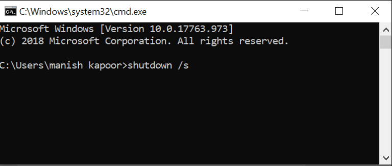 Type-the-command-shutdown-s-in-the-command-prompt-and-press-enter-768x325-1 اغلاق او قفل ويندوز باستخدام اختصارات لوحة المفاتيح