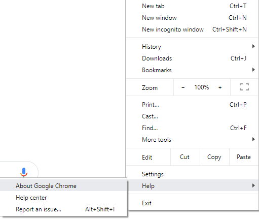 Under-Help-option-click-on-About-Google-Chrome-1 إصلاح Spotify Web Player لا يعمل (دليل خطوة بخطوة)