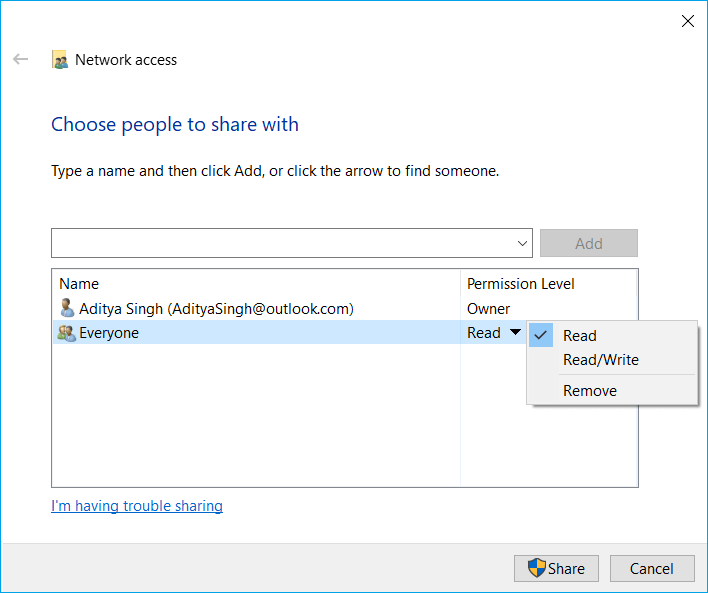 كيفية إعداد الشبكة لمشاركة الملفات على Windows 10 - %categories