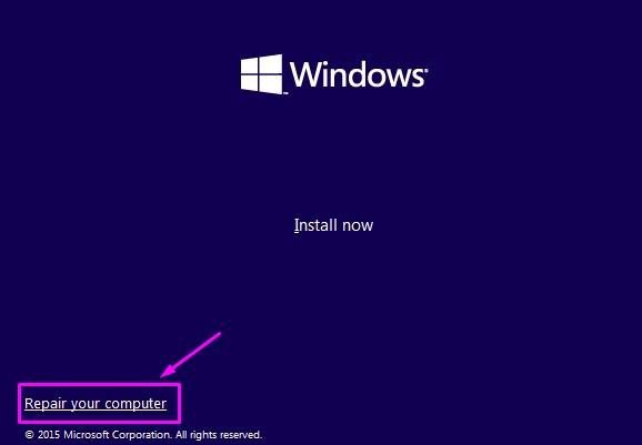 Windows-setup-Repair-comp إصلاح: سيتم إعادة تشغيل جهاز الكمبيوتر الخاص بك تلقائيًا في دقيقة واحدة في Windows 10