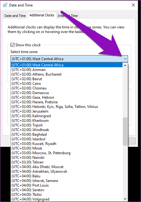 كيفية إضافة ساعات متعددة على جهاز الكمبيوتر Windows 10 - %categories