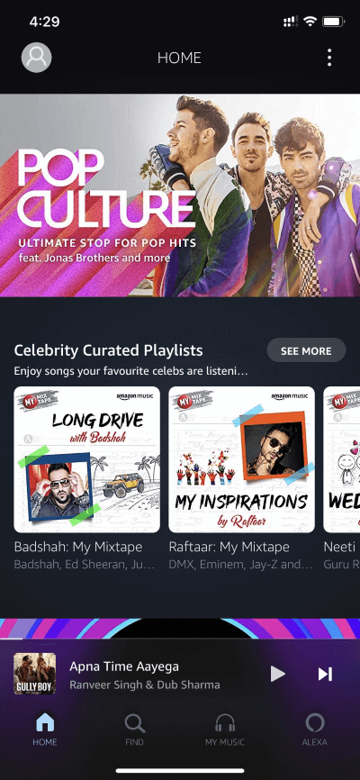 amazon-music-home_4d470f76dc99e18ad75087b1b8410ea9 Ama­zon Music مقابل Apple Music: أي منهاج دفق الموسيقى أفضل