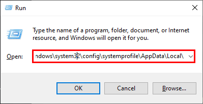 appdata_run إصلاح: خطأ Event ID 455 ESENT في Windows 10