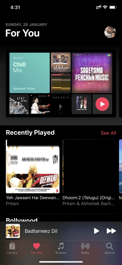 apple-music-for-you_4d470f76dc99e18ad75087b1b8410ea9 Ama­zon Music مقابل Apple Music: أي منهاج دفق الموسيقى أفضل