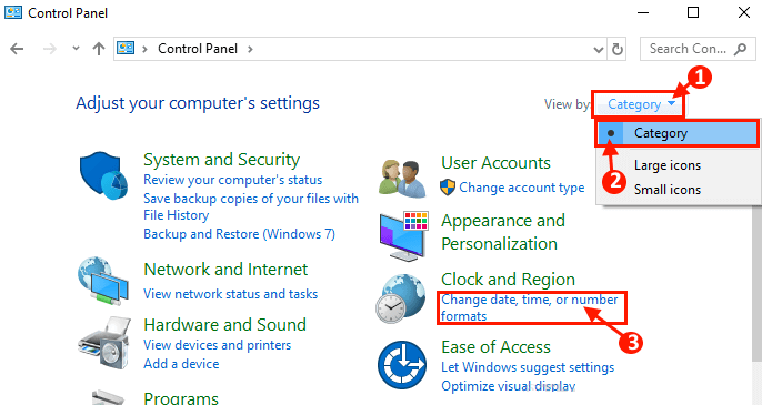 change-date-rime-and-region إصلاح: Windows يحتفظ تلقائيًا بإضافة تخطيط لوحة المفاتيح EN-US في Windows 10