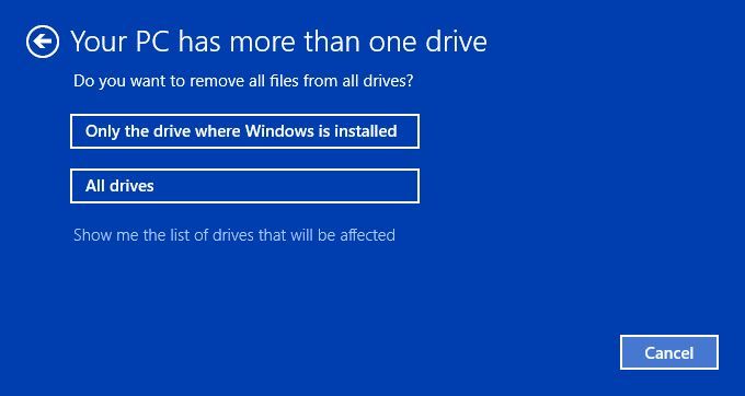 click-on-only-the-drive-where-Windows-is-installed-1 إصلاح خطأ الأجهزة المعطوبة الصفحة التالفة على Windows 10