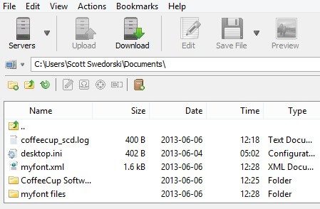 coffeccup-free-ftp أفضل 14 برنامج FTP Client لنقل الملفات بشكل آمن