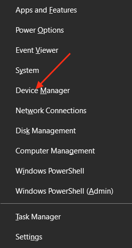 devicemanager-1 إصلاح: خطأ فادح في البنية الأساسية في نظام التشغيل Windows 10