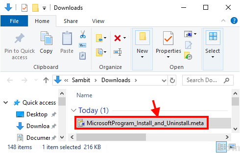 double-click-1 8 طرق لإلغاء تثبيت التطبيقات / البرامج في نظام التشغيل Windows 10