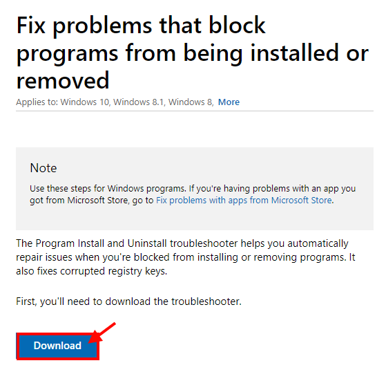 download-program-uninstaller 8 طرق لإلغاء تثبيت التطبيقات / البرامج في نظام التشغيل Windows 10