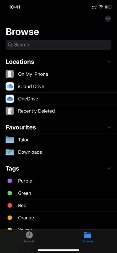 files-favorite-2_4d470f76dc99e18ad75087b1b8410ea9 أفضل 10 نصائح وحيلة لاستخدام Apple Files مثل المحترفين