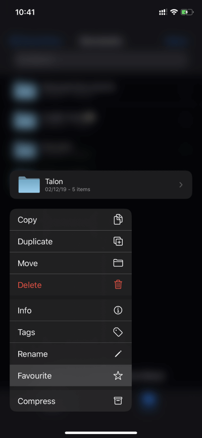 files-favorite_4d470f76dc99e18ad75087b1b8410ea9 أفضل 10 نصائح وحيلة لاستخدام Apple Files مثل المحترفين