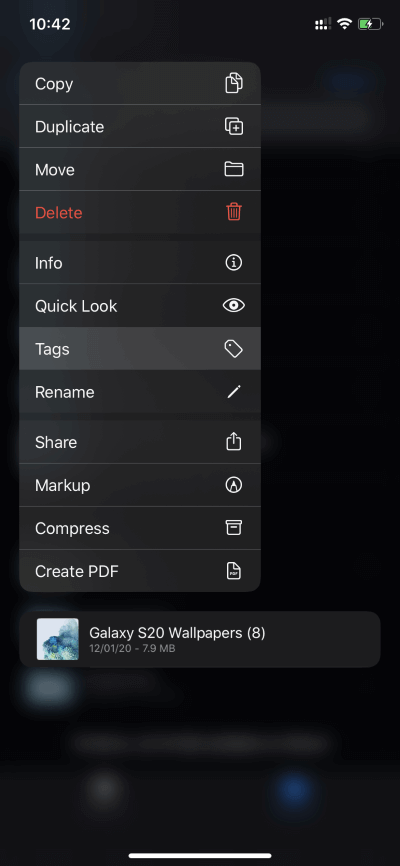 files-tags_4d470f76dc99e18ad75087b1b8410ea9-1 أفضل 10 نصائح وحيلة لاستخدام Apple Files مثل المحترفين