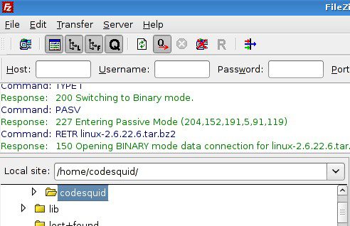 filezilla-ftp-1 أفضل 14 برنامج FTP Client لنقل الملفات بشكل آمن