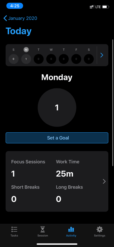focus-stats_4d470f76dc99e18ad75087b1b8410ea9 أفضل 5 بدائل لـ مهام To-Do Microsoft على نظام التشغيل iOS و Android