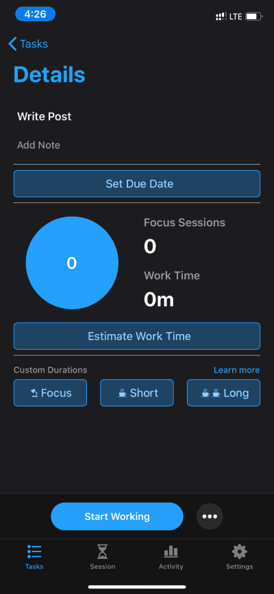 focus-task_4d470f76dc99e18ad75087b1b8410ea9 أفضل 5 بدائل لـ مهام To-Do Microsoft على نظام التشغيل iOS و Android