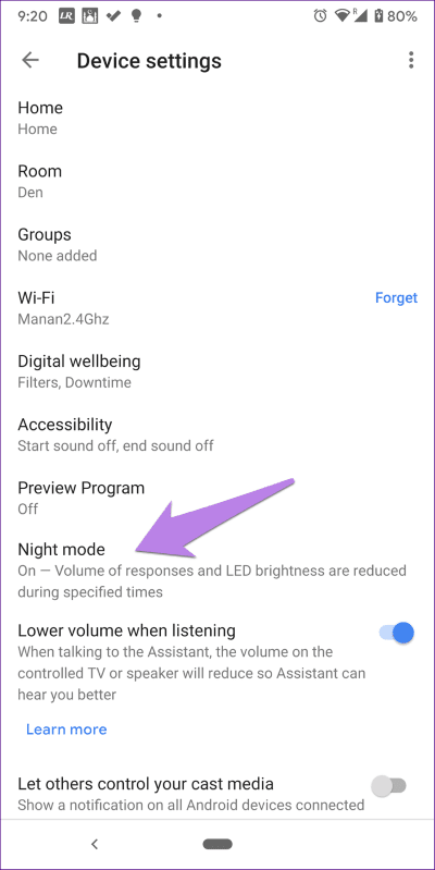 google-home-mini-changing-volume-10_4d470f76dc99e18ad75087b1b8410ea9 أفضل 9 طرق لإصلاح مشكلة تغيير حجم الصوت لـ Google Home