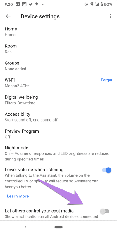 google-home-mini-changing-volume-16_4d470f76dc99e18ad75087b1b8410ea9 أفضل 9 طرق لإصلاح مشكلة تغيير حجم الصوت لـ Google Home