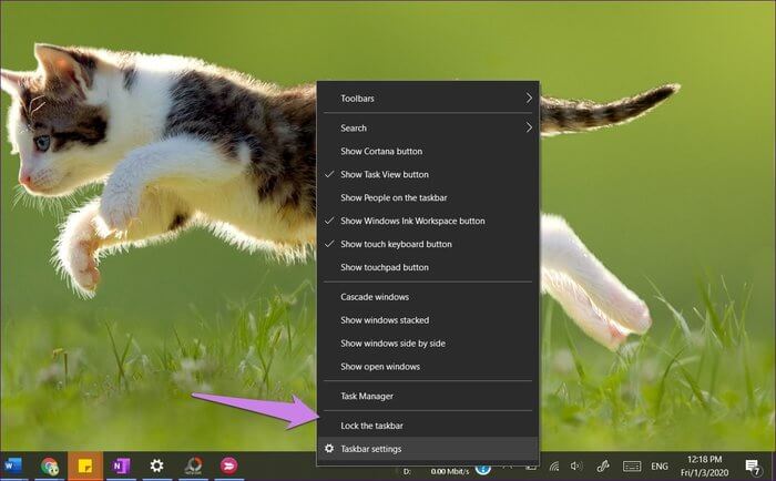 lock-the-taskbar-windows-8_935adec67b324b146ff212ec4c69054f ماذا يعني قفل شريط المهام في Windows