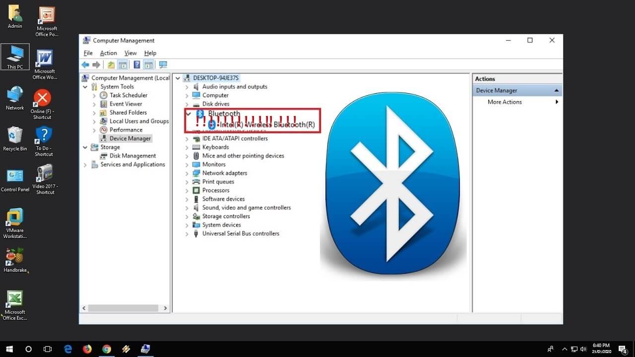 إصلاح: اختفاء خيار تشغيل Bluetooth On إيقاف / Off في Windows 10 - %categories