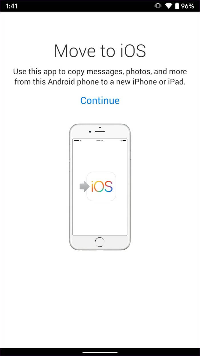 move-to-ios_9 كيفية إضافة جهات اتصال Gmail إلى iPhone والخدع الأخرى