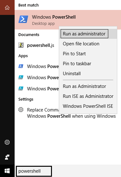 powershell-right-click-run-as-administrator-min ما هي عملية dwm.exe (مدير نافذة سطح المكتب) (Desktop Window Manager)؟