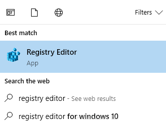 registry-editor-min إصلاح يتم إلغاء تنشيط Windows Defender بواسطة "نهج المجموعة" في Windows 10