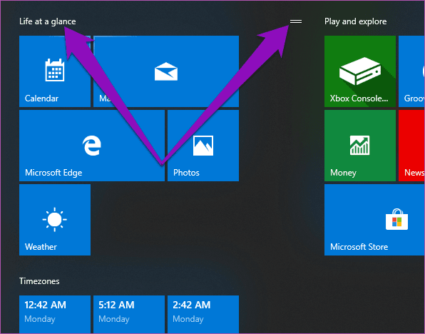 remove-windows-10-start-menu-tiles-programs-05_4d470f76dc99e18ad75087b1b8410ea9 أفضل الطرق لإزالة التطبيقات والبرامج من قائمة بدء تشغيل على Windows 10