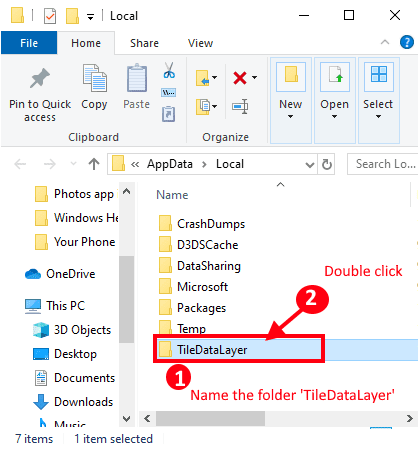 rename-the-folder-and-double إصلاح: خطأ Event ID 455 ESENT في Windows 10