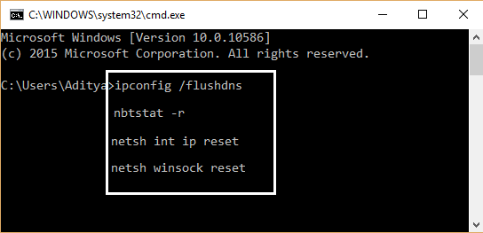 resetting-your-TCP-IP-and-flushing-your-DNS. 10 طرق لإصلاح حل خطأ المضيف Host في Chrome
