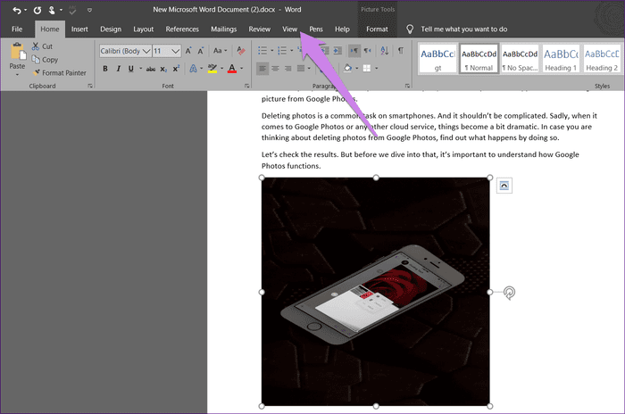 resize-all-pictures-in-microsoft-word-1 كيفية تجعل جميع الصور بنفس الحجم في Microsoft Word