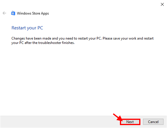 restart-your-pc إصلاح:عدم عمل تطبيق Your Phone في Windows 10