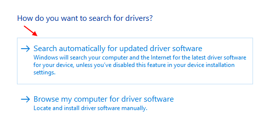 search-automatically-for-updated-driver-software-min-min-1 إصلاح: عملية System Idle تستخدم وحدة المعالجة المركزية بشكل مكثف