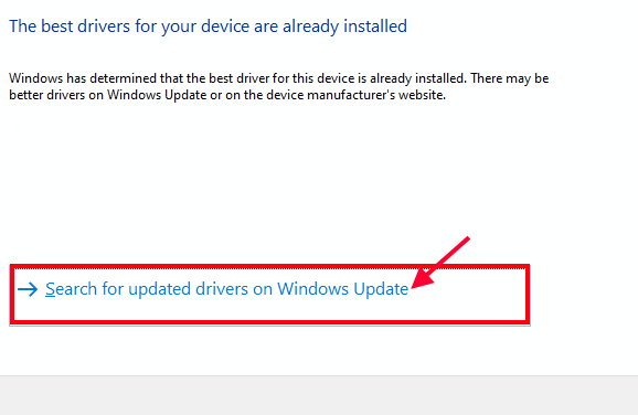search-with-windows-update-1 إصلاح: خطأ خدمة سياسة التشخيص لا تعمل على Windows 10