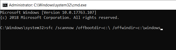 sfc2-min إصلاح: سيتم إعادة تشغيل جهاز الكمبيوتر الخاص بك تلقائيًا في دقيقة واحدة في Windows 10