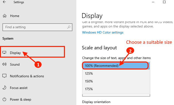 إصلاح التطبيقات التي تظهر غير واضحة في Windows 10 - %categories