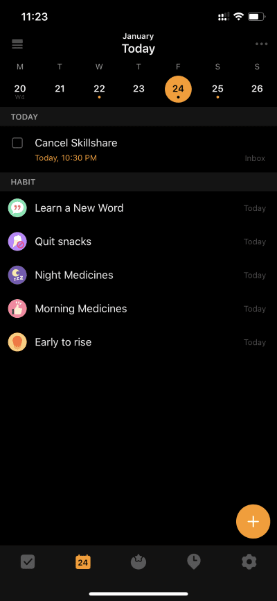 ticktick-calendar_4d470f76dc99e18ad75087b1b8410ea9 أفضل 5 بدائل Wunderlist لـ iOS و Android
