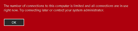 إصلاح: مشكلة عدد الاتصالات بهذا الكمبيوتر محدودة في نظام التشغيل Windows 10 - %categories