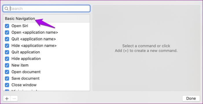 voice-control-how-to-use-it-mac-accessibility-voice-control-basic-navigation_4d470f76dc99e18ad75087b1b8410ea9 ما هو التحكم الصوتي وكيفية استخدامه على جهاز Mac الخاص بك