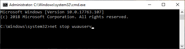 wu_cmd1-min إصلاح: سيتم إعادة تشغيل جهاز الكمبيوتر الخاص بك تلقائيًا في دقيقة واحدة في Windows 10