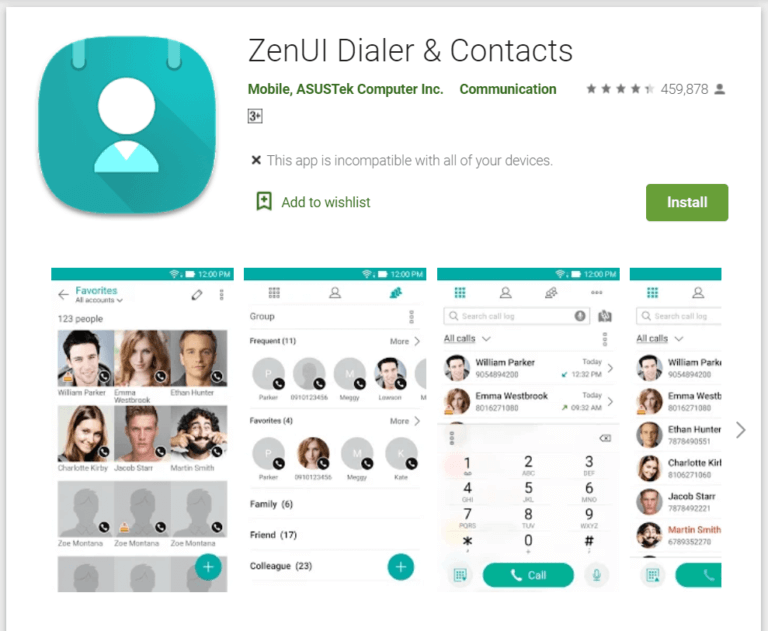 zenUI-768x631-1 أفضل 10 تطبيقات المسجل Dialer لـ Android في 2020