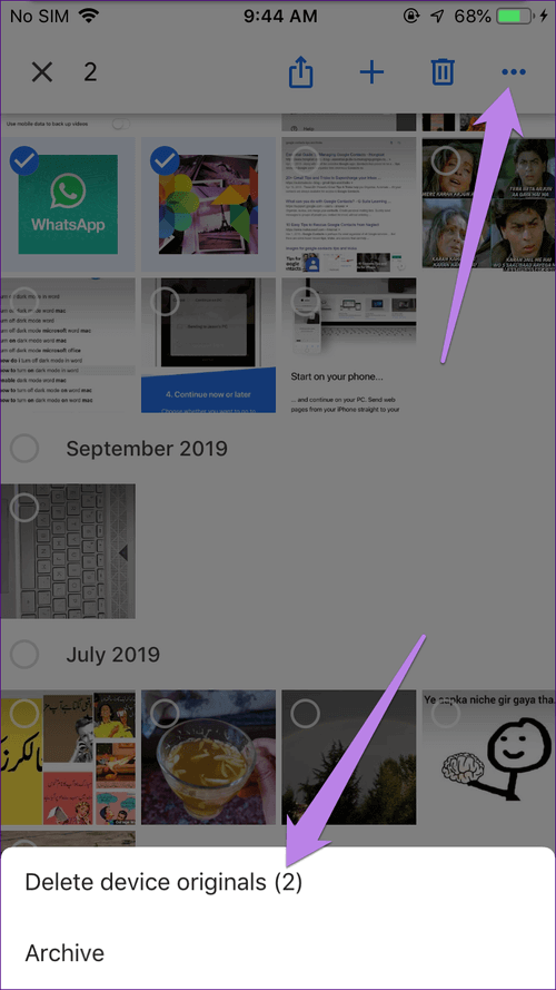 كيفية حذف الصور من iPhone وليس من Google Photos - %categories