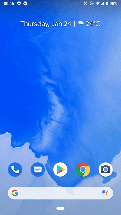 800px-Android_Pie-1 تاريخ إصدارات الأندرويد من كب كيك (1.0) إلى أوريو (10.0)