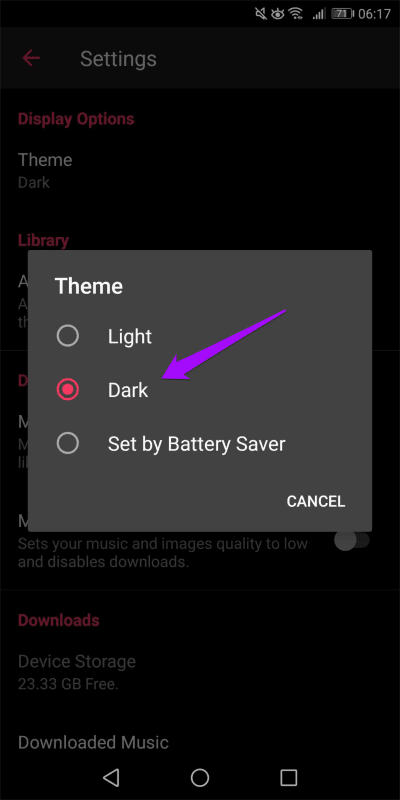 Apple-Music-Enable-Dark-Mode-Ios-Android-8_4d470f76dc99e18ad75087b1b8410ea9 كيفية استخدام Apple Music في الوضع المظلم (iOS و Android)