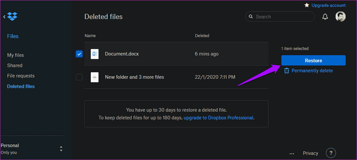 Dropbox-Tips-and-Tricks-4_935adec67b324b146ff212ec4c69054f 8 من أفضل نصائح وخدع Drop­box لإدارة الملفات والمجلدات بشكل أفضل
