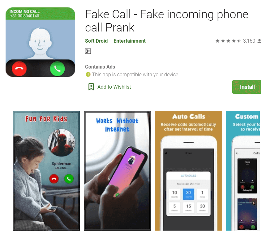 أفضل 7 تطبيقات المكالمات الواردة الوهمية للـ Android - %categories