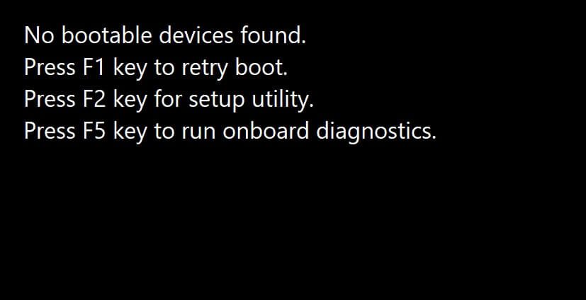 Fix-No-Bootسable-Device-Error-on-Windows-10 الإصلاح خطأ لا يوجد جهاز قابل للتشغيل على Windows 10