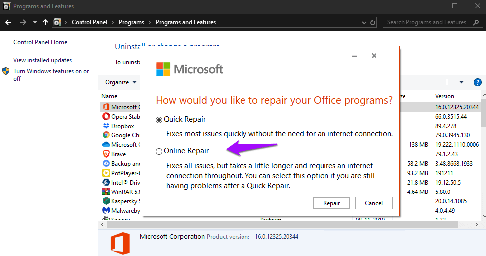 Fix-Windows-10s-This-Action-Is-Only-Valid-for-Products-That-Are-Currently-Installed-5_4d470f76dc99e18ad75087b1b8410ea9 خطأ هذا الإجراء صالح فقط للمنتجات المثبتة حاليًا ،كيفية إصلاح على Windows 10